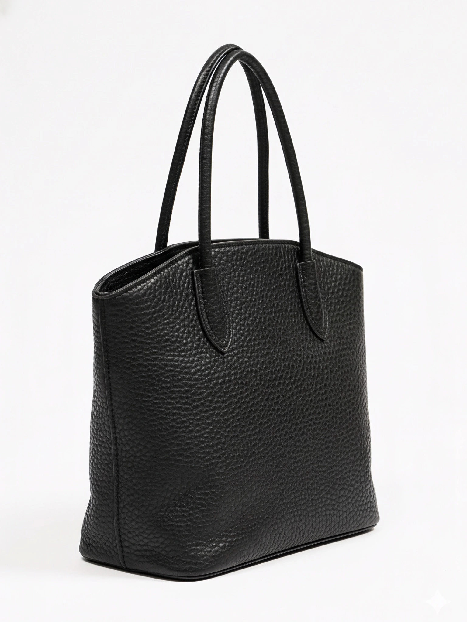 Сумка-тоут с округлыми ручками и декоративным платком в ассортименте